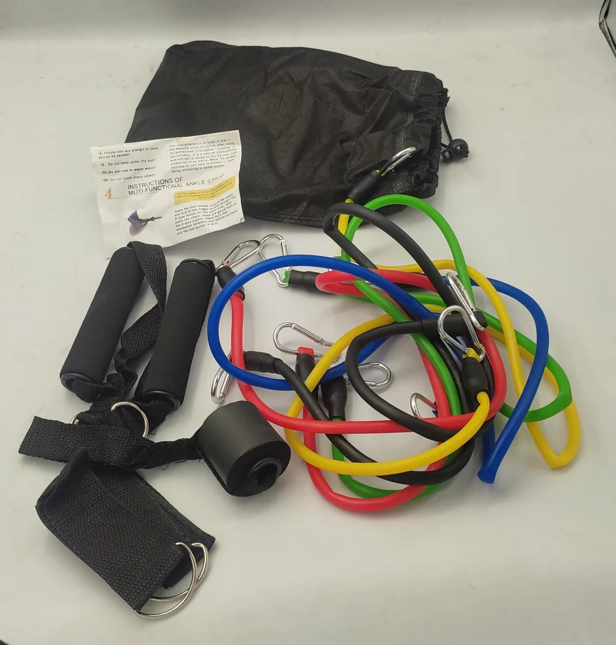Resistance Bands Set – Full Body Workout & Home Fitness