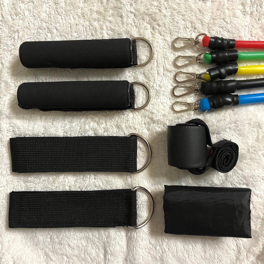 Resistance Bands Set – Full Body Workout & Home Fitness