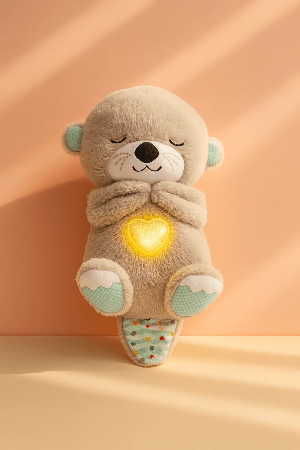 Heartbeat & Light-Up Belly Bear